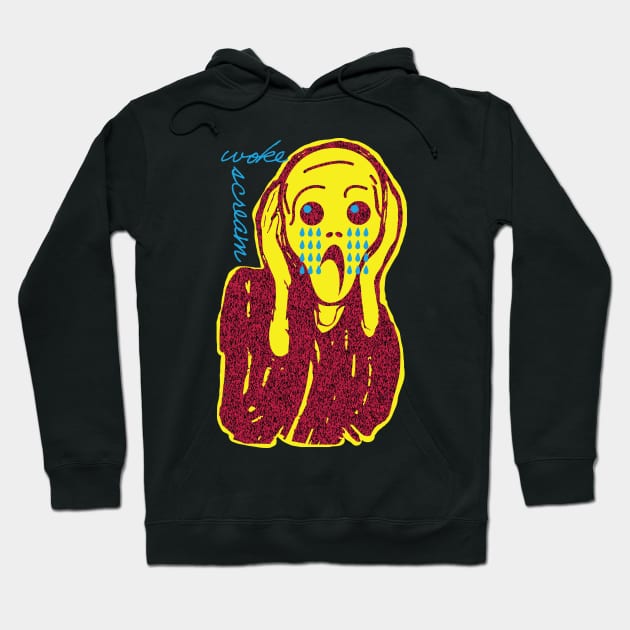 The Woke Scream Hoodie by pelagio